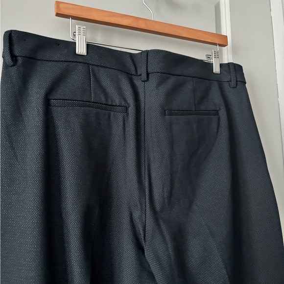 Dark charcoal Textured Liverpool Trousers - Picture 5 of 5